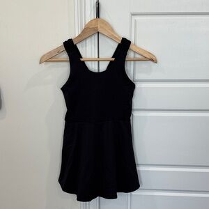 Old Navy Active Black Girls Tennis Dress Activewear Dance, Size Large 10/12